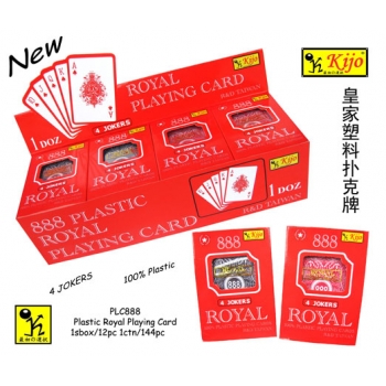 KIJO 888 Plastic Royal Playing Card